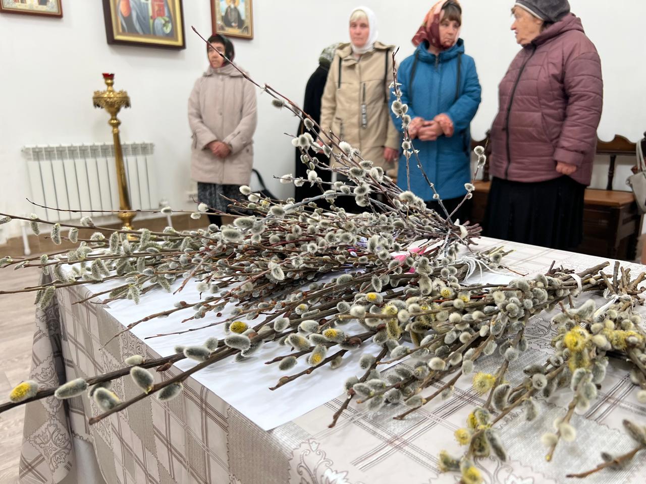 Вербное воскресенье.