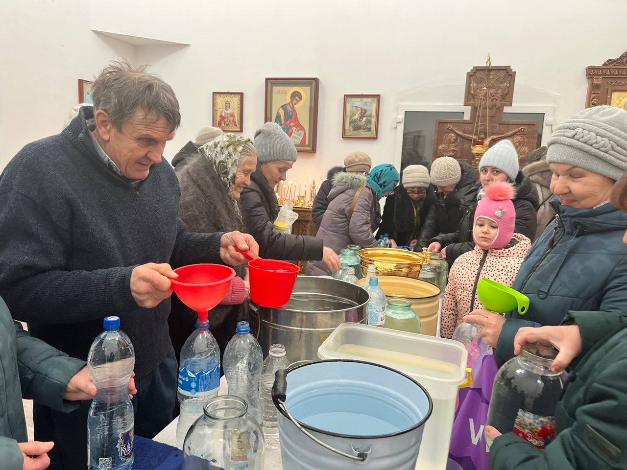 19.01.2026г. Крещение Господне 2026г. Великое освящение воды.